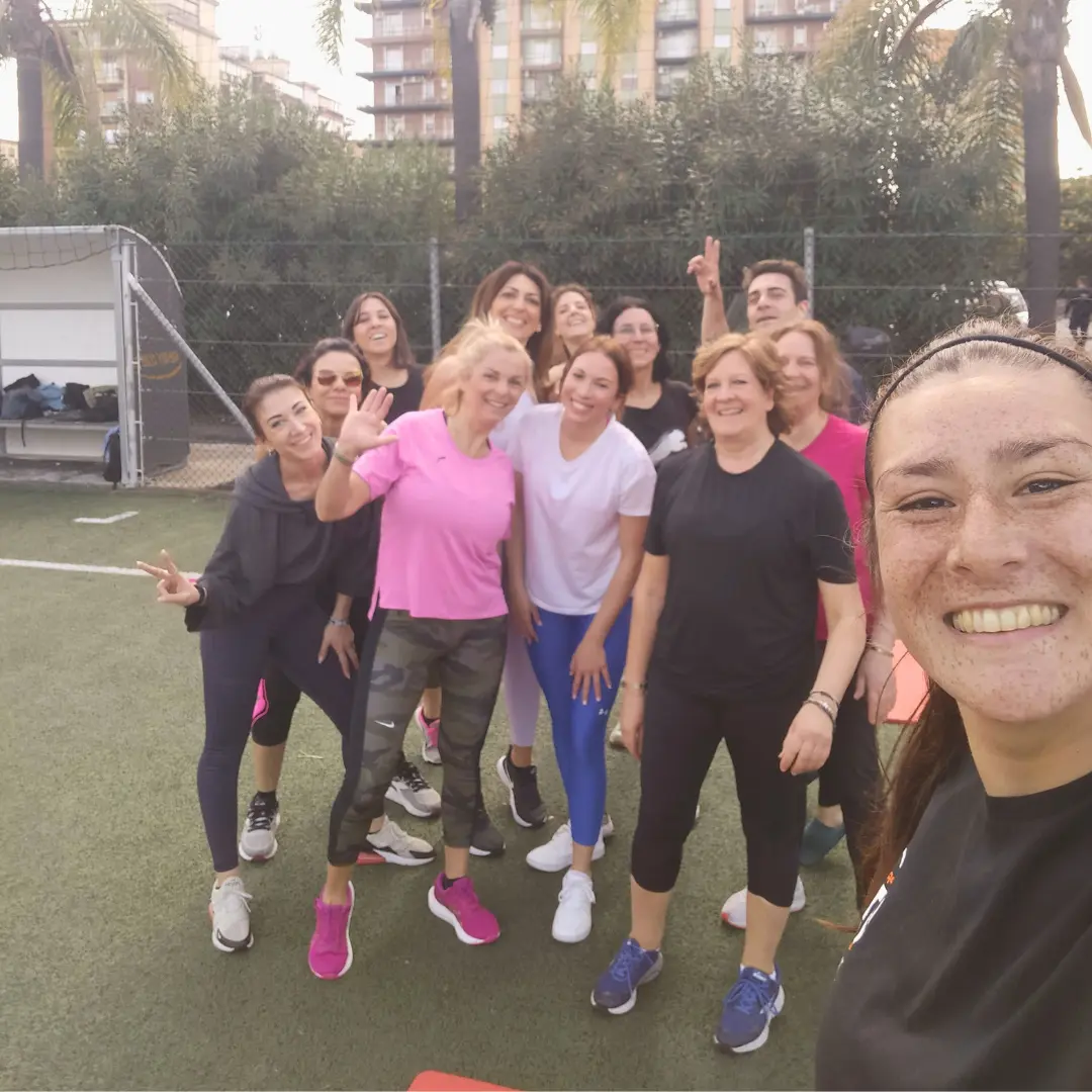 Judith con sus clientas mujeres