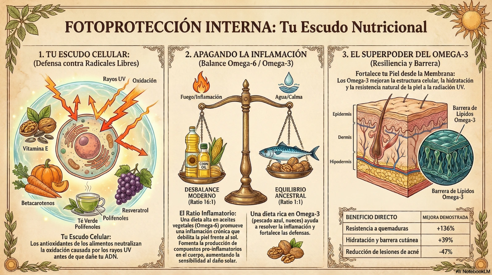 Escudo Nutricional y Piel Sana
